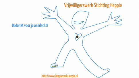 Stichting Heppie werft vrijwilligers met een Prezi presentatie gemaakt door ShareAll