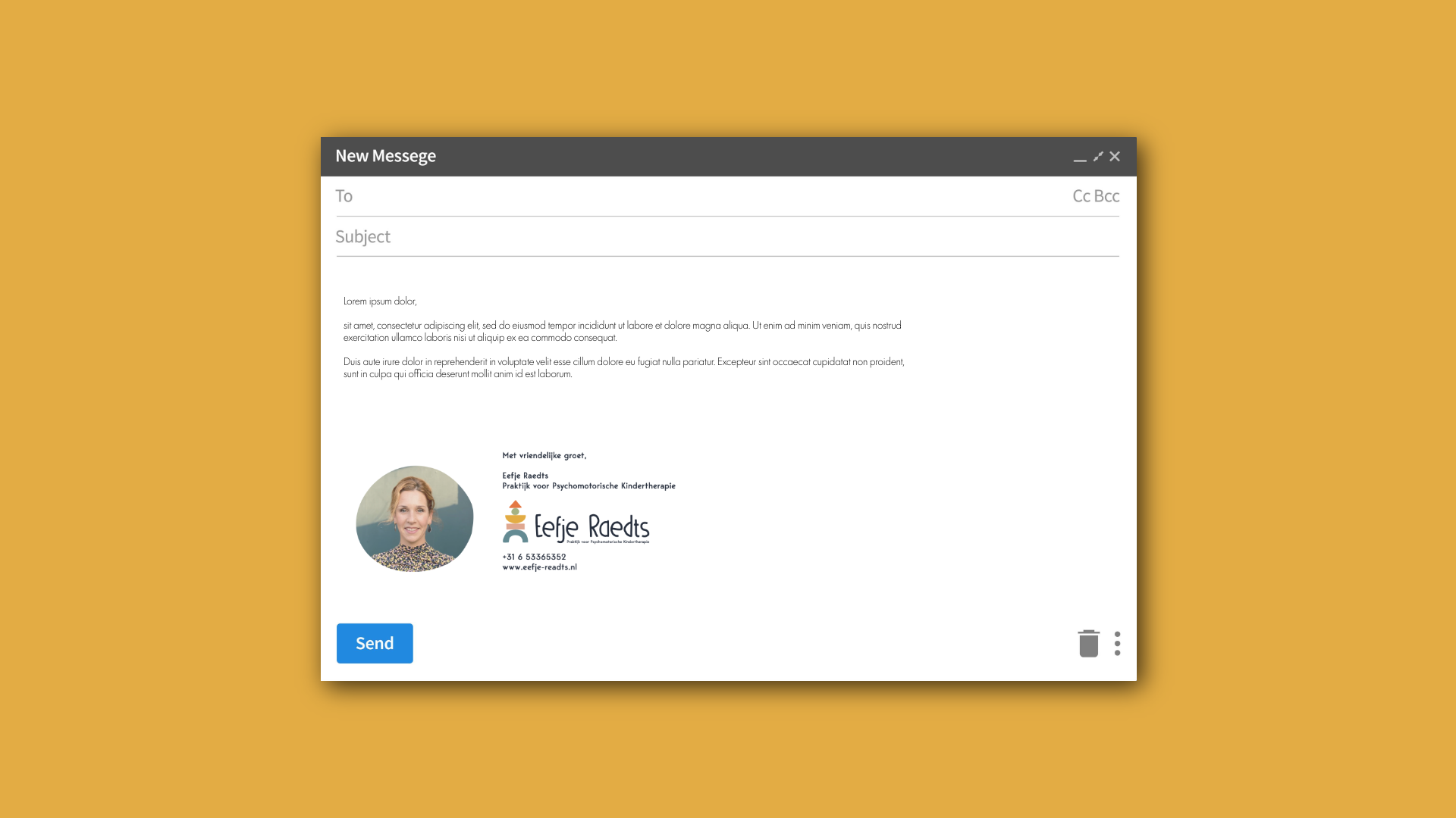 PreziAll portfolio-15-Praktijk Eefje Raedts – Mailhandtekening